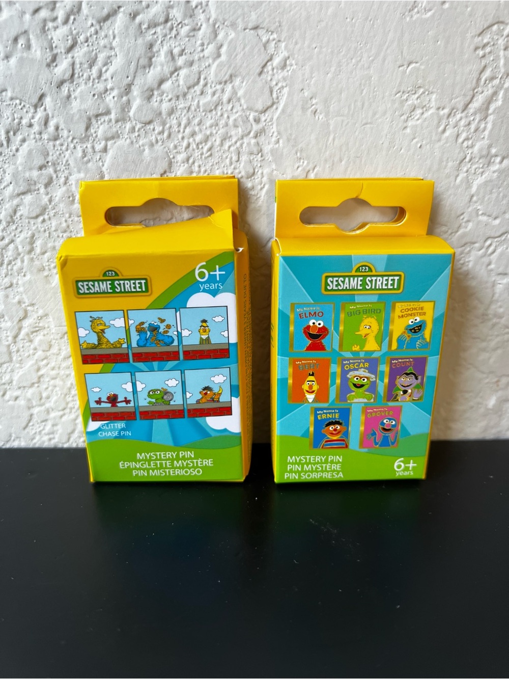 Loungefly Sesame Street Neighborhood Friends and Storybook Mystery Pin Packs Set